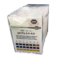 CTL Scientific Supply Corp PH-FIX STRIPS 0-6,CS/10BX/100, Quantity: Case