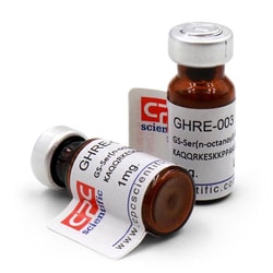 CPC Scientific H-Gly-Ser-[Ser(n-octanoyl)]-Phe-Leu-Ser-Pro-Glu-His-Gln-Lys-Ala-Gln-Gln-Arg-Lys-Glu-Ser-Lys-Lys-Pro-Pro-Ala-Lys-Leu-Gln-Pro-Arg-OH