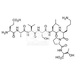 CPC Scientific&nbsp;H-Glu-Ala-Val-Ser-Leu-Lys-Pro-Thr-OH (trifluoroacetate salt) 1MG