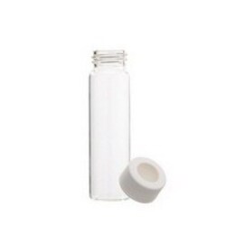 Supply Solutions Lab Products - Vial Clear assembled w/ Cap and Septa.