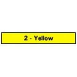 Supply Solutions Time Med - Self Adhesive Tapes; Width: 3/4 inch, Color: Yellow, Length: 2160 inches per roll, Material: Vinyl Coated Paper with self sticking adhesive.