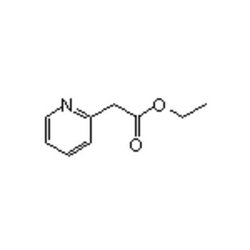 Accela Chembio Inc&nbsp;Ethyl 2-pyridylacetate |  25g |  2739-98-2 |  MFCD00006359 |  97+% |  D: 1.084 |  Shelf Life: 720 Days |  Light Sensitive