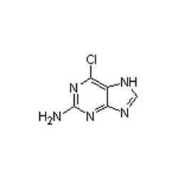 Accela Chembio Inc&nbsp;2-amino-6-chloropurine |  25g |  10310-21-1 |  MFCD00075252 |  98% |  Shelf Life: 1260 Days |  Light Sensitive/n2/+4