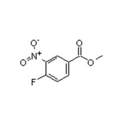 Accela Chembio Inc&nbsp;Methyl 4-fluoro-3-nitrobenzoate |  100g |  329-59-9 |  MFCD00196161 |  97+% |  Shelf Life: 1080 Days |  Light Sensitive/+4