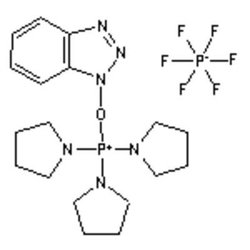 Accela Chembio Inc&nbsp;(benzotriazol-1-yloxy)tripyrrolidinophosphonium Hexafluorophosphate |  100g |  128625-52-5 |  MFCD00077411 |  95+% |  Shelf Life: 1620 Days |  Light Sensitive/moisture Sensitive/+4