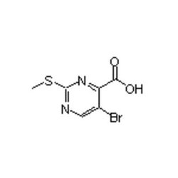 Accela Chembio Inc&nbsp;5-bromo-2-(methylthio)pyrimidine-4-carboxylic Acid |  5g |  50593-92-5 |  MFCD00238866 |  97+% |  Shelf Life: 900 Days |  Light Sensitive