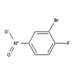 Accela Chembio Inc&nbsp;3-bromo-4-fluoronitrobenzene |  100g |  701-45-1 |  MFCD00055433 |  97+% |  Shelf Life: 1620 Days |  Light Sensitive