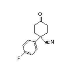 Accela Chembio Inc&nbsp;4-cyano-4-(4-fluorophenyl)cyclohexanone |  1g |  56326-98-8 |  MFCD00044815 |  97+% |  Shelf Life: 1620 Days |  Regular