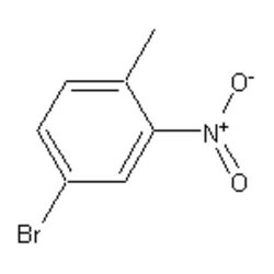 Accela Chembio Inc&nbsp;4-bromo-2-nitrotoluene |  25g |  60956-26-5 |  MFCD00041243 |  96% |  Shelf Life: 1260 Days |  Light Sensitive