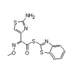 Accela Chembio Inc (z)-s-2-benzothiazolyl-2-amino-alpha-(methoxyimino)-4-thiazolethiolacetate |  25g |  80756-85-0 |  MFCD00071547 |  95+% |  Shelf Life: 900 Days |  Light Sensitive/n2/+4