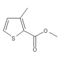 Accela Chembio Inc&nbsp;Methyl 3-methylthiophene-2-carboxylate |  5g |  81452-54-2 |  MFCD00234332 |  97+% |  Shelf Life: 1260 Days |  Light Sensitive