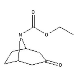 Accela Chembio Inc&nbsp;N-carbethoxy-4-nortropinone |  5g |  32499-64-2 |  MFCD00078171 |  97+% |  D: 1.15 |  Shelf Life: 1620 Days |  Regular