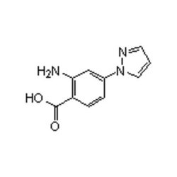 Accela Chembio Inc 2-amino-4-(1-pyrazolyl)benzoic Acid | 5g | 1186663-55-7
