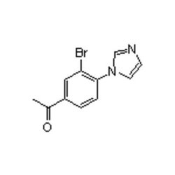 Accela Chembio Inc 3'-bromo-4'-(1-imidazolyl)acetophenone | 1g | 1141669-55-7
