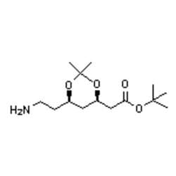 Accela Chembio Inc (4r | 6r)-tert-butyl-6-(2-aminoethyl)-2 | 2-dimethyl-1 | 3-dioxane-4-acetate |  25g |  125995-13-3 |  MFCD07369252 |  98% |  D: 1.02 |  Shelf Life: 2160 Days |  Light Sensitive/+4