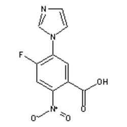 Accela Chembio Inc 4-fluoro-5-(1-imidazolyl)-2-nitrobenzoic Acid | 1g |