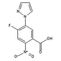 Accela Chembio Inc 4-fluoro-5-(1-pyrazolyl)-2-nitrobenzoic Acid | 1g |
