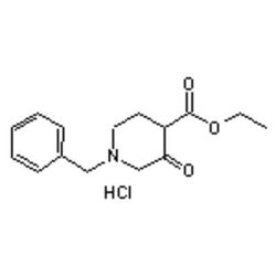 Accela Chembio Inc&nbsp;Ethyl 1-benzyl-3-oxo-4-piperidinecarboxylate Hydrochloride |  5g |  52763-21-0 |  MFCD00012792 |  95+% |  Shelf Life: 1260 Days |  Moisture Sensitive/+4