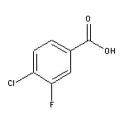 Accela Chembio Inc&nbsp;4-chloro-3-fluorobenzoic Acid |  25g |  403-17-8 |  MFCD00143290 |  98% |  Shelf Life: 1620 Days |  Regular