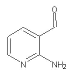 Accela Chembio Inc&nbsp;2-amino-3-pyridinecarboxaldehyde |  5g |  7521-41-7 |  MFCD01830382 |  97+% |  Shelf Life: 1260 Days |  Light Sensitive/air Sensitive/+4