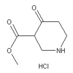 Accela Chembio Inc&nbsp;Methyl 4-oxo-3-piperidinecarboxylate Hydrochloride |  5g |  71486-53-8 |  MFCD00012769 |  95+% |  Shelf Life: 1260 Days |  Moisture Sensitive