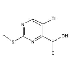 Accela Chembio Inc&nbsp;5-chloro-2-(methylthio)pyrimidine-4-carboxylic Acid |  5g |  61727-33-1 |  MFCD00173907 |  95+% |  Shelf Life: 1620 Days |  Regular