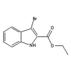 Accela Chembio Inc&nbsp;Ethyl 3-bromoindole-2-carboxylate |  25g |  91348-45-7 |  MFCD02071793 |  96% |  Shelf Life: 1260 Days |  Moisture Sensitive/ar/store In Freezer(-20) Upon Receipt