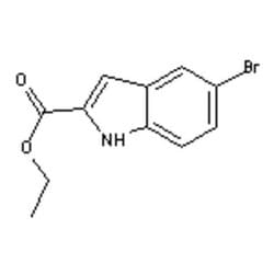 Accela Chembio Inc&nbsp;Ethyl 5-bromoindole-2-carboxylate |  5g |  16732-70-0 |  MFCD00022701 |  97+% |  Shelf Life: 2160 Days |  Light Sensitive