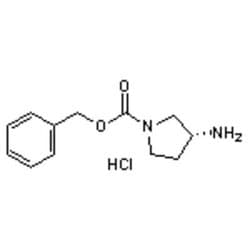 Accela Chembio Inc&nbsp;(r)-1-cbz-3-aminopyrrolidine Hydrochloride |  100g |  870621-17-3 |  MFCD09038802 |  97+% |  Shelf Life: 1800 Days |  N2/+4