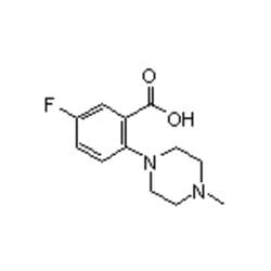 Accela Chembio Inc 5-fluoro-2-(4-methyl-1-piperazinyl)benzoic Acid | 1g