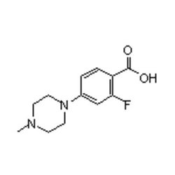 Accela Chembio Inc 2-fluoro-4-(4-methyl-1-piperazinyl)benzoic Acid | 1g