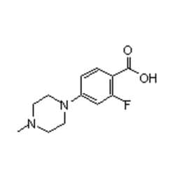 Accela Chembio Inc 2-fluoro-4-(4-methyl-1-piperazinyl)benzoic Acid | 25g