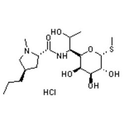 Accela Chembio Inc&nbsp;(2s | 4r)-n-{(1s)-2-hydroxy-1-[(2s | 3r | 4s | 5r | 6r)-3 | 4 | 5-trihydroxy-6-(methylthio)-tetrahydro-2h-2-pyranyl]propyl}-1-methyl-4-propylpyrrolidine-2-carboxamide Hydrochloride |  25g |  859-18-7 |  MFCD00083647 |  95+% |  Shelf Life: 1980 Days |  +4/n2