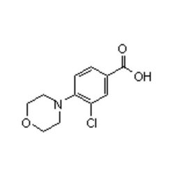 Accela Chembio Inc 3-chloro-4-morpholinobenzoic Acid | 5g | 26586-20-9