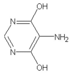 Accela Chembio Inc&nbsp;5-amino-4 | 6-dihydroxypyrimidine |  5g |  69340-97-2 |  MFCD00239457 |  95+% |  Shelf Life: 1800 Days |  Light Sensitive