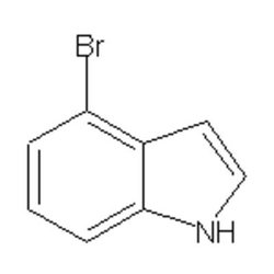 Accela Chembio Inc&nbsp;4-bromoindole |  25g |  52488-36-5 |  MFCD00671502 |  98% |  D: 1.563 |  Shelf Life: 1260 Days |  Light Sensitive/n2/+4