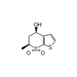 Accela Chembio Inc&nbsp;(4r | 6s)-6-methyl-7 | 7-dioxo-5 | 6-dihydro-4h-thieno[2 | 3-b]thiopyran-4-ol |  25g |  147128-77-6 |  MFCD11035925 |  97+% |  Shelf Life: 1440 Days |  Light Sensitive/+4