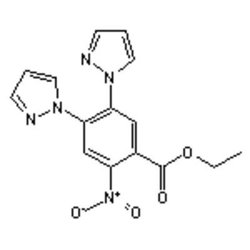 Accela Chembio Inc Ethyl 2-nitro-4 | 5-di(1-pyrazolyl)benzoate | 1g | 1256633-25-6