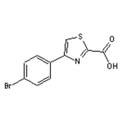 Accela Chembio Inc 4-(4-bromophenyl)thiazole-2-carboxylic Acid | 5g | 886366-94-5