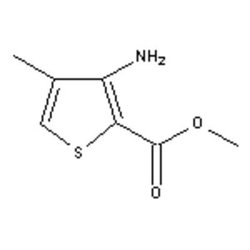 Accela Chembio Inc&nbsp;Methyl 3-amino-4-methylthiophene-2-carboxylate |  25g |  85006-31-1 |  MFCD00051822 |  97+% |  Shelf Life: 1260 Days |  Light Sensitive/+4