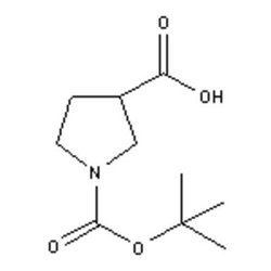 Accela Chembio Inc&nbsp;N-boc-pyrrolidine-3-carboxylic Acid |  5g |  59378-75-5 |  MFCD02179181 |  97+% |  Shelf Life: 1260 Days |  Light Sensitive/nitrogen Or Argon/+4