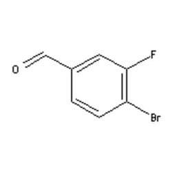Accela Chembio Inc&nbsp;4-bromo-3-fluorobenzaldehyde |  100g |  133059-43-5 |  MFCD03095000 |  97+% |  Shelf Life: 1260 Days |  Light Sensitive/air Sensitive/+4