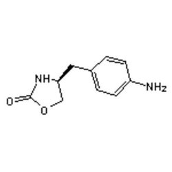 Accela Chembio Inc&nbsp;(s)-4-(4-aminobenzyl)-2-oxazolidinone |  100g |  152305-23-2 |  MFCD03411476 |  97+% |  Shelf Life: 1440 Days |  Light Sensitive/+4