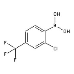 Accela Chembio Inc&nbsp;2-chloro-4-(trifluoromethyl)phenylboronic Acid |  5g |  254993-59-4 |  MFCD02684337 |  97+% |  Shelf Life: 1260 Days |  Light Sensitive/+4