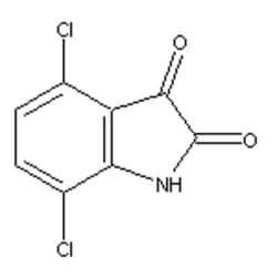 Accela Chembio Inc&nbsp;4 | 7-dichloroisatin |  5g |  18711-13-2 |  MFCD00047214 |  96% |  Shelf Life: 1260 Days |  Light Sensitive/moisture Sensitive/n2