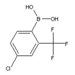 Accela Chembio Inc&nbsp;4-chloro-2-(trifluoromethyl)phenylboronic Acid |  5g |  313545-41-4 |  MFCD04973086 |  97+% |  Shelf Life: 1260 Days |  Light Sensitive/+4