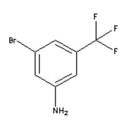 Accela Chembio Inc&nbsp;3-bromo-5-(trifluoromethyl)aniline |  25g |  54962-75-3 |  MFCD00236205 |  97+% |  D: 1.697 |  Shelf Life: 1260 Days |  Light Sensitive/nitrogen Or Argon