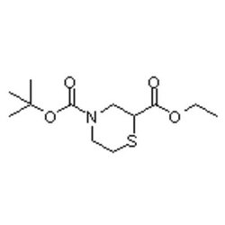 Accela Chembio Inc Ethyl N-boc-2-thiomorpholinecarboxylate | 1g | 1346597-50-9