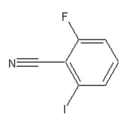 Accela Chembio Inc&nbsp;2-fluoro-6-iodobenzonitrile |  25g |  79544-29-9 |  MFCD00015478 |  97+% |  Shelf Life: 1260 Days |  Light Sensitive/+4