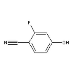Accela Chembio Inc&nbsp;2-fluoro-4-hydroxybenzonitrile |  25g |  82380-18-5 |  MFCD00192177 |  97+% |  D: 1.45 |  Shelf Life: 1260 Days |  Light Sensitive
